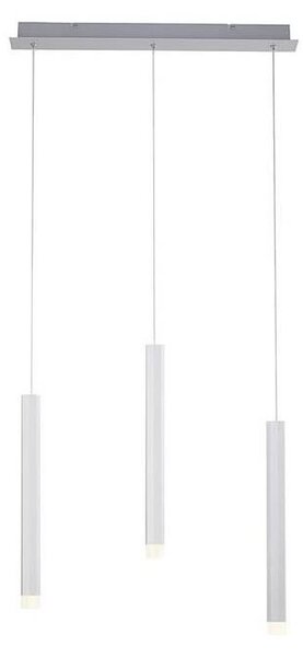 Leuchten Direkt 15203-95 - LED Lustr na lanku BRUNO 3xLED/4,8W/230V bílá