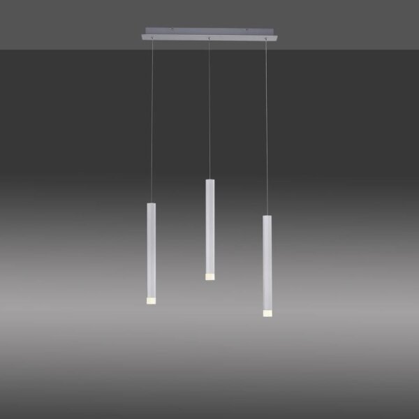 Leuchten Direkt 15203-95 - LED Lustr na lanku BRUNO 3xLED/4,8W/230V bílá