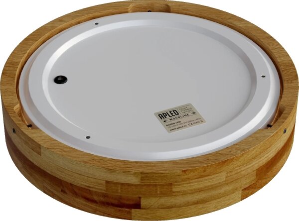 APLED - LED Stropní svítidlo RONDO LED/24W/230V pr. 30 cm dub