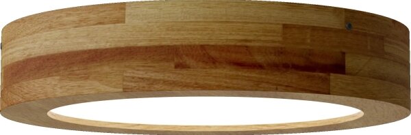 APLED - LED Stropní svítidlo RONDO LED/24W/230V pr. 30 cm dub