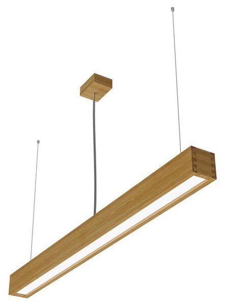 APLED - LED Lustr na lanku LOOK LED/36W/230V 4000K 120 cm dub