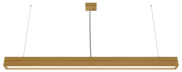 APLED - LED Lustr na lanku LOOK LED/48W/230V 4000K 150 cm dub