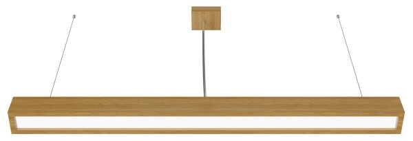 APLED - LED Lustr na lanku LOOK LED/36W/230V 4000K 120 cm dub