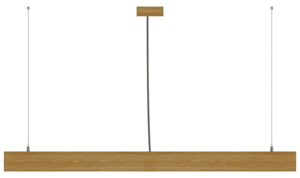 APLED - LED Lustr na lanku LOOK LED/36W/230V 4000K 120 cm dub