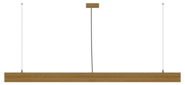 APLED - LED Lustr na lanku LOOK LED/48W/230V 4000K 150 cm dub