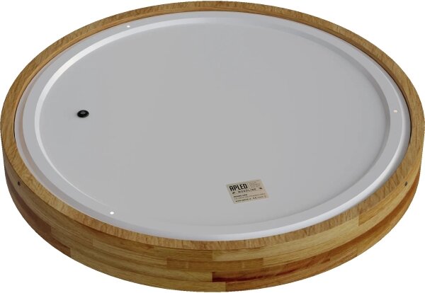 APLED - LED Stropní svítidlo RONDO LED/48W/230V pr. 50 cm dub