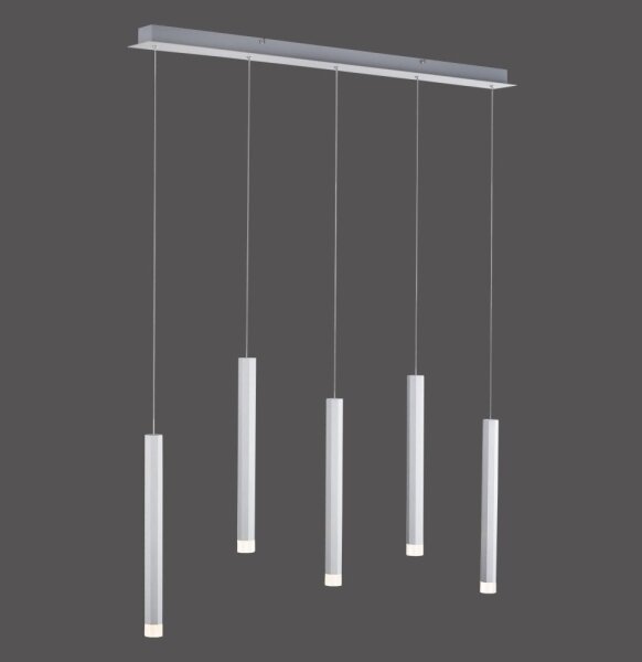 Leuchten Direkt 15205-95 - LED Lustr na lanku BRUNO 5xLED/4,8W/230V