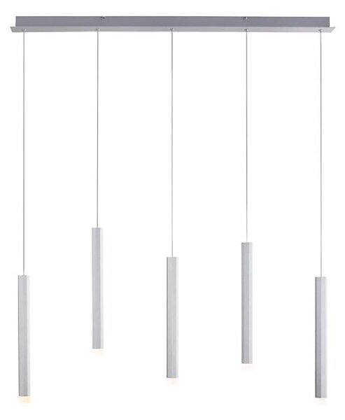 Leuchten Direkt 15205-95 - LED Lustr na lanku BRUNO 5xLED/4,8W/230V