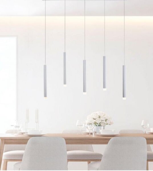 Leuchten Direkt 15205-95 - LED Lustr na lanku BRUNO 5xLED/4,8W/230V