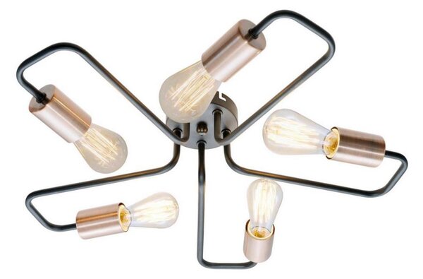 Přisazený lustr HERPE 5xE27/60W/230V