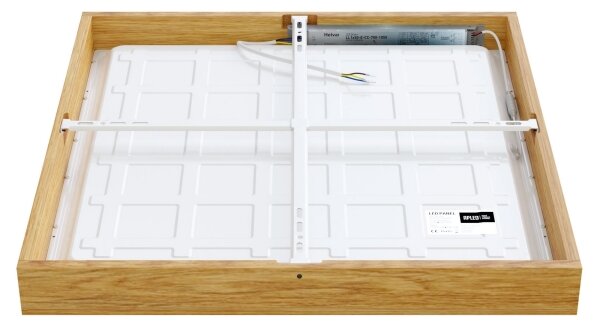 APLED - LED Přisazený panel QUADRA LED/40W/230V dub