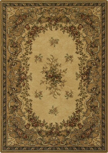 Agnella Vlněný koberec Isfahan Dafne sahara Rozměr: 80x120 cm