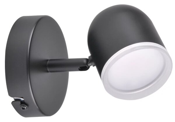 LED Nástěnné bodové svítidlo RAWI LED/4,2W/230V černá