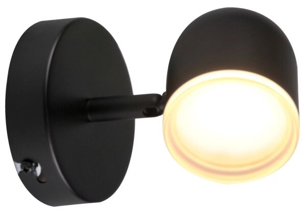 LED Nástěnné bodové svítidlo RAWI LED/4,2W/230V černá