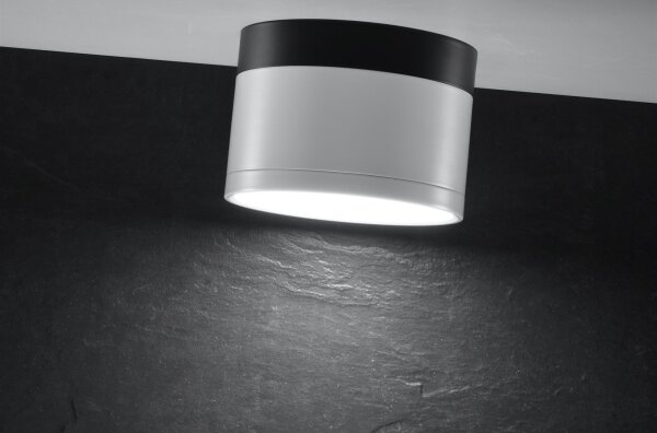 LED Bodové svítidlo TUBA LED/9W/230V bílá/černá