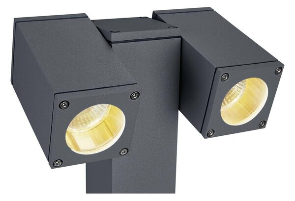 BIG WHITE SLV THEO PATHLIGHT double, QPAR51, Outdoor, stojací svítidlo, antracitové 1002871