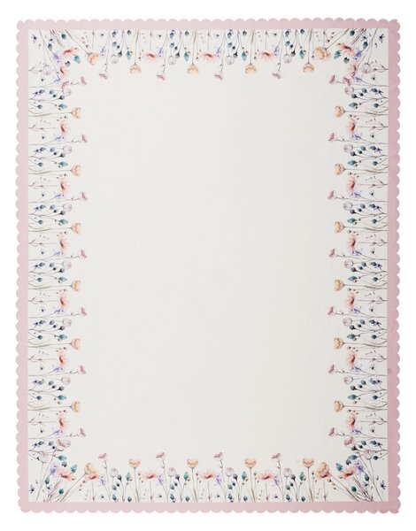 Livarno® Ubrus, 130 x 170 cm (bílá) (100399975003)