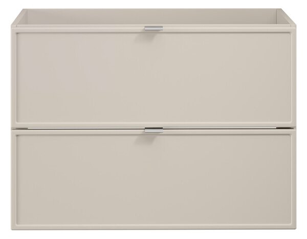 Koupelnová skříňka pod umyvadlo BELLA CASHMERE 80cm, 2 šuplíky