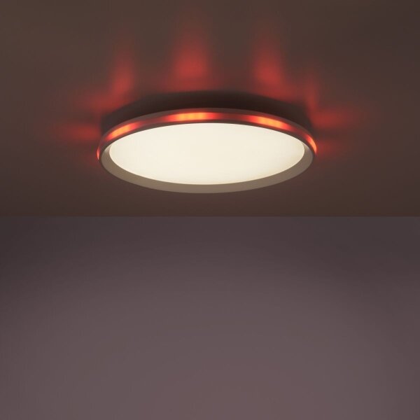 Leuchten Direkt 15555-16-LED RGBW Stmívatelné svítidlo GALACTICA LED/28W/230V+DO