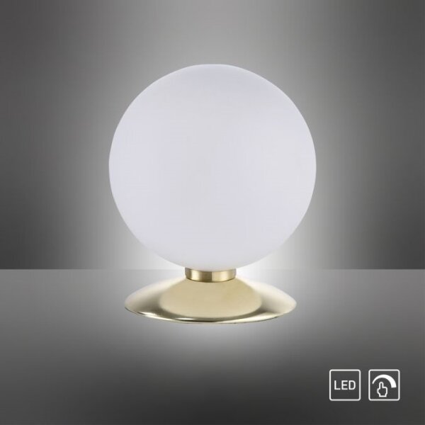 Paul Neuhaus 4013-60 - LED Stmívatelná stolní lampa BUBBA 1xG9/3W/230V zlatá