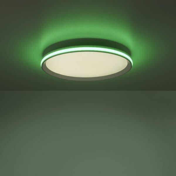 Leuchten Direkt 15555-16-LED RGBW Stmívatelné svítidlo GALACTICA LED/28W/230V+DO