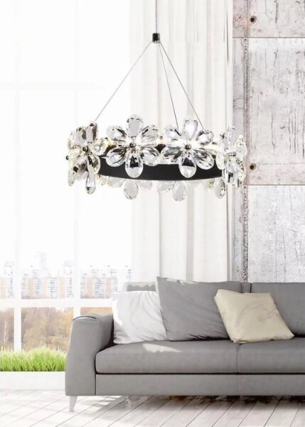 LED Lustr na lanku ARVIN LED/14W/230V