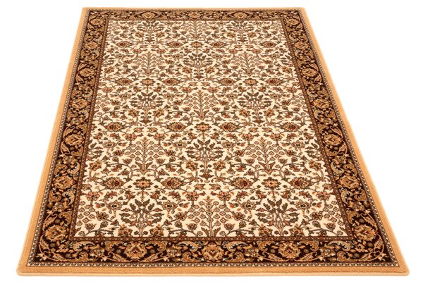 Vlněný koberec Agnella Isfahan Itamar Krémový Rozměr: 80x120 cm