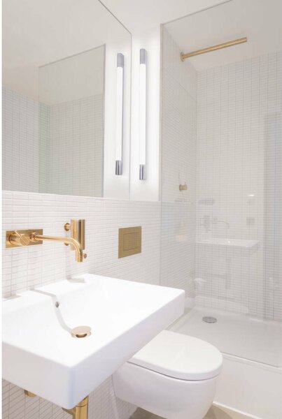 BIG WHITE SLV TRUKKO 90, nástěnné svítidlo, LED, 3000K, chrom/bílé, V 90 cm, vč. ovladače LED 149772