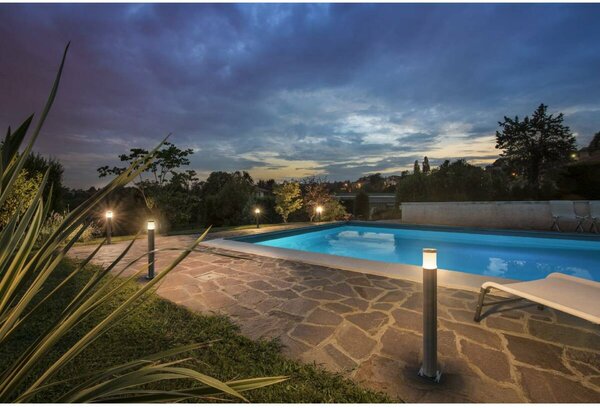 BIG WHITE SLV TRUST 60, venkovní stojací lampa, LED, 3000K, IP55, nerezová ocel 316, pr./V 6/60 cm, 8,6 W 228110