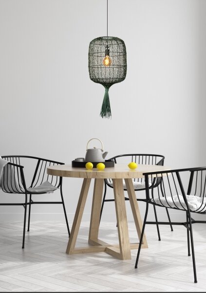 Lucide 03436/40/33 - Lustr na lanku GARVE 1xE27/40W/230V zelená
