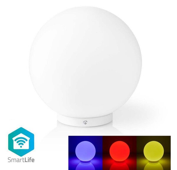 Nedis WIFILM10CWT - LED RGBW Stmívatelná stolní lampa SmartLife LED/5W/5V Wi-Fi