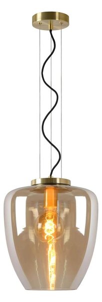 Lucide 30473/28/62 - Lustr na lanku FLORIEN 1xE27/60W/230V zlatá