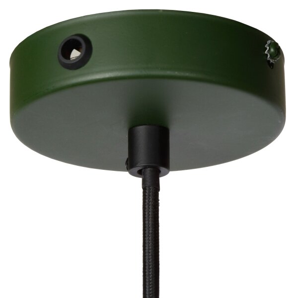 Lucide 78374/50/33 - Lustr na lanku MANUELA 1xE27/60W/230V pr. 50 cm zelená