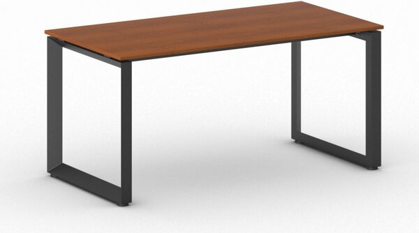 Kancelářský stůl PRIMO INSPIRE, 160x80 cm, černá podnož, třešeň