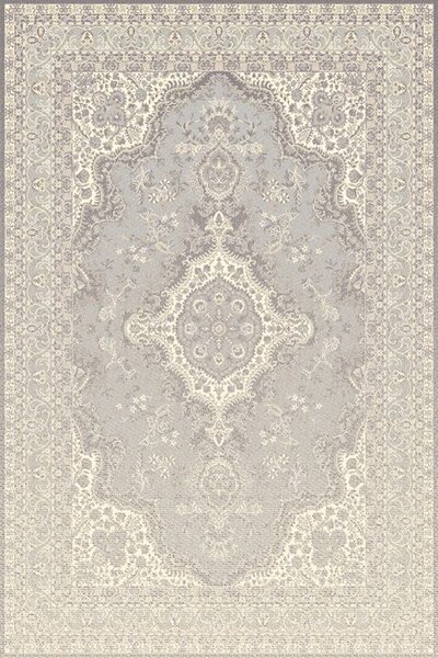 Vlněný kusový koberec Agnella Isfahan Walla Vřesový Rozměr: 80x120 cm
