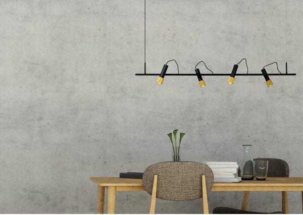 Lucide 20420/20/30 - LED Lustr na lanku DUELE 4xLED/5,3W/230V