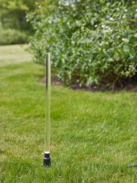 Markslöjd 107719 - LED Venkovní lampa GARDEN24 LED/3W/24V 66 cm IP44 černá/čirá