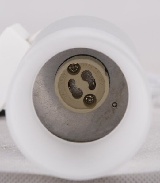 Bodové svítidlo TUBA 1xGU10/15W/230V šedá/bílá
