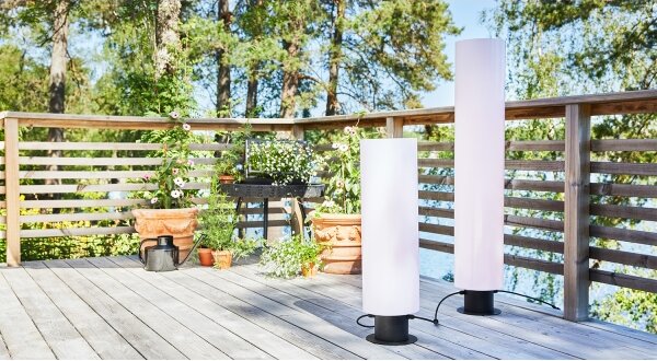 Markslöjd 107985 - LED Venkovní lampa GARDEN24 LED/12W/24V 70 cm IP44 černá