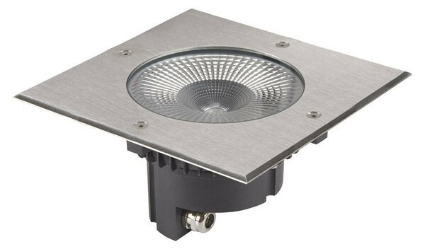 BIG WHITE SLV ROCCI 200 EL hranaté zápustné zemní svítidlo nerezová ocel 16 W 3000 K 120d 1006105