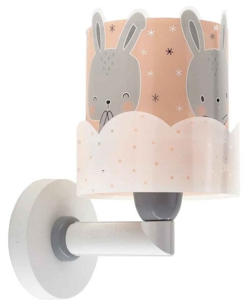 Dalber 61159S - Dětské nástěnné svítidlo BUNNY 1xE27/60W/230V oranžová
