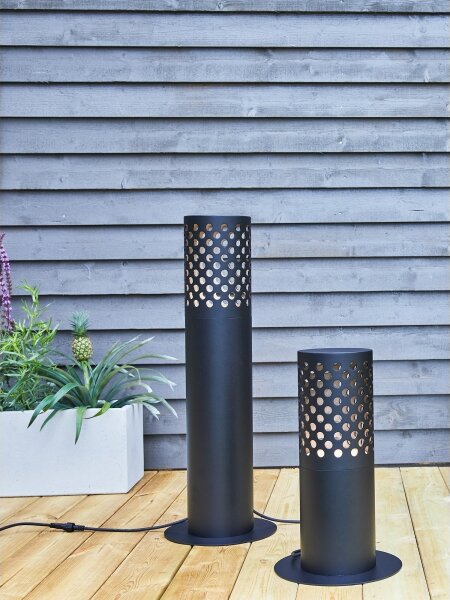 Markslöjd 108174 - LED Venkovní lampa GARDEN24 LED/6W/24V 96 cm IP44 černá
