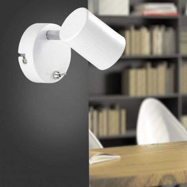 Leuchten Direkt 11941-16 - LED Nástěnné bodové svítidlo TARIK 1xGU10/5W/230V