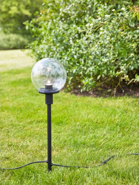 Markslöjd 107283 - LED Venkovní lampa GARDEN24 LED/3W/24V 81 cm IP44 černá/čirá