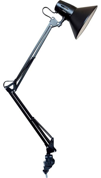 Osram - Stolní lampa s uchycením PANAN 1xE27/11W/230V černá