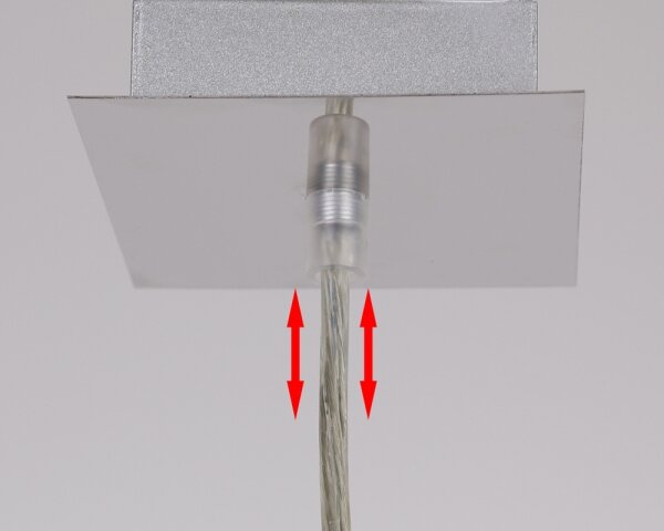 Lustr na lanku ODEN 1xG9/40W/230V pr. 12 cm
