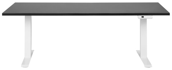 Elektricky výškově nastavitelný pracovní stůl DESTINES Černá/Bílá 180 cm 80 cm