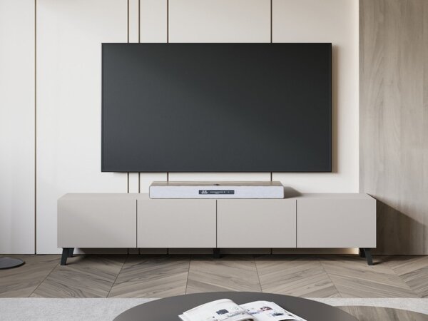 TV stolek/skříňka Fezrit 190, Barva: černý grafit 5903211506932