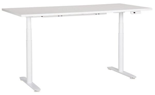 Elektricky výškově nastavitelný pracovní stůl DESTINAS Bílá 180 cm 80 cm