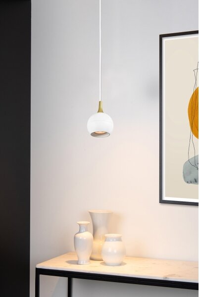 Lucide 09434/01/31 - Lustr na lanku FAVORI 1xGU10/5W/230V bílá